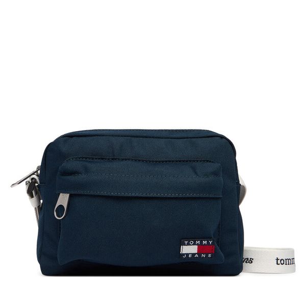 Torebka Tommy Jeans. Niebieskie torebki klasyczne Tommy Jeans, bez wzorów, z jeansu, klasyczne, bez dodatków. Za 165.99 zł.