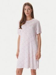 DKNY Koszula nocna YI30058 Różowy Regular Fit. Czerwone koszule nocne DKNY, xs, bez wzorów, z wiskozy, bez ramiączek. Za 319.99 zł.