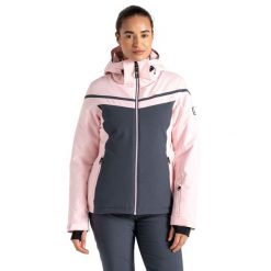 Damska Kurtka Narciarska Flurry. Czerwone kurtki narciarskie Dare 2b, xl, bez wzorów, z materiału, z kapturem, narciarskie. Za 223.99 zł.