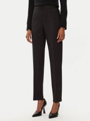 BOSS Chinosy Tiluna 50535203 Czarny Slim Fit. Czarne chinosy Boss, bez wzorów, z syntetyku. Za 369.99 zł.