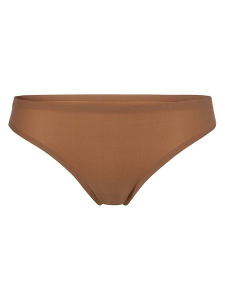 Chantelle Stringi Kobiety Sztuczne włókno brązowy, ONE SIZE. Brązowe stringi Chantelle, bez wzorów, z materiału. Za 99.95 zł.
