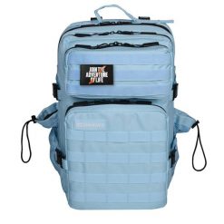Plecak outdoorowy V1 Sky Blue 45L. Niebieskie plecaki ELITEX TRAINING, bez wzorów, bez dodatków. Za 252.99 zł.