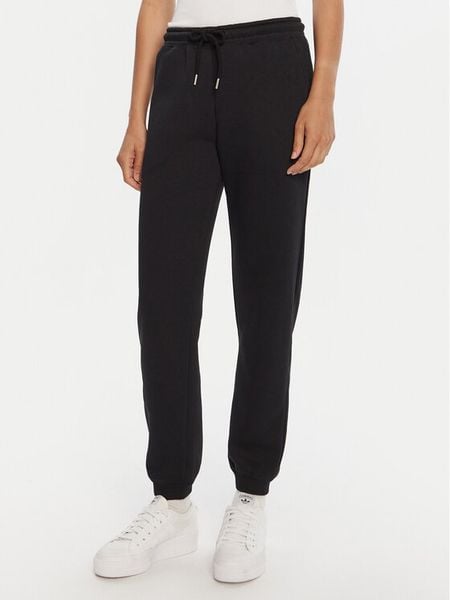 Roxy Spodnie dresowe Surf Stoked Pant Brushed ERJFB03491 Czarny Regular Fit. Czarne spodnie dresowe Roxy, bez wzorów, z dresówki. Za 189.99 zł.