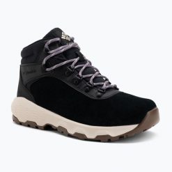 Buty trekkingowe damskie Columbia Newton Wander. Czarne buty trekkingowe Columbia, bez zapięcia. Za 429.99 zł.
