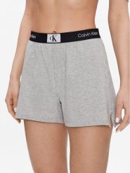 Calvin Klein Underwear Szorty piżamowe 000QS6947E Szary Regular Fit. Szare piżamy Calvin Klein Underwear, s, bez wzorów, z bawełny, bez kołnierzyka, bez ramiączek. Za 109.99 zł.