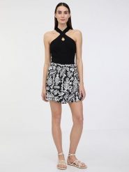 Orsay Spódnica w kolorze czarno-białym rozmiar: 38. Czarne spódnice Orsay, bez wzorów, mini. Za 56.99 zł.