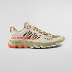 Damskie buty trailowe La Sportiva Helios III. Brązowe buty do biegania La Sportiva, bez wzorów, z meshu, bez zapięcia, do biegania. Za 589.99 zł.