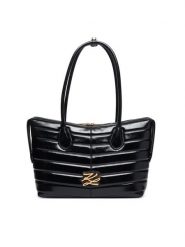KARL LAGERFELD Torebka B3W30046 Czarny. Czarne listonoszki KARL LAGERFELD, bez wzorów, ze skóry, bez dodatków. Za 999.99 zł.