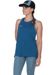 Mammut Top funkcyjny "Massone" w kolorze niebieskim rozmiar: S. Niebieskie topy sportowe Mammut, s, bez wzorów, z materiału. Za 90.95 zł.