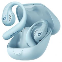 Soundcore AeroFit Pro Błękitne. Niebieskie słuchawki douszne Anker. Za 725.00 zł.