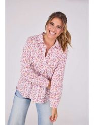 LIEBLINGSSTÜCK Bluzka "Emee" w kolorze biało-jasnoróżowym rozmiar: 34. Białe bluzki LIEBLINGSSTÜCK, bez wzorów, z bawełny, bez kołnierzyka, bez ramiączek. Za 135.81 zł.