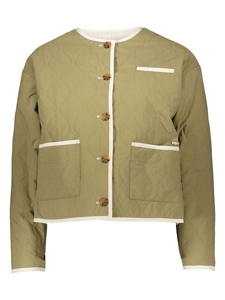 Scotch & Soda Dwustronna kurtka w kolorze zielono-kremowym rozmiar: M. Zielone kurtki Scotch & Soda, m, bez wzorów, bez kaptura. Za 162.11 zł.