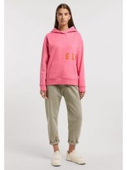 ELBSAND Bluza "Nordika" w kolorze różowym rozmiar: XS. Różowe bluzy ELBSAND, xs, bez wzorów, bez ramiączek, z kapturem. Za 145.95 zł.