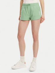 Roxy Szorty materiałowe ERJBS03298 Zielony Regular Fit. Zielone szorty Roxy, bez wzorów, z materiału. Za 149.99 zł.