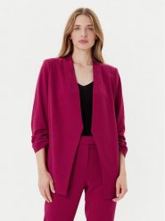 DKNY Marynarka P9RCAAWI Bordowy Regular Fit. Czerwone marynarki i żakiety DKNY, m, bez wzorów, z syntetyku, bez ramiączek. Za 379.99 zł.