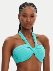 Seafolly Góra od bikini S. Collective 33816-942 Turkusowy. Niebieskie bikini Seafolly, bez wzorów, z syntetyku. Za 289.99 zł.