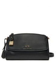 Armani Exchange Torebka XW000304 AF12040 UC001 Czarny. Czarne listonoszki Armani Exchange, bez wzorów, ze skóry, bez dodatków. Za 619.99 zł.