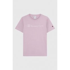 Koszulka damska Champion SS Tee 118382. Czerwone t-shirty sportowe Champion, bez wzorów, bez ramiączek. Za 85.00 zł.