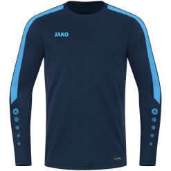 Kurtka z dresu Jako Power. Niebieskie kurtki JAKO, s, bez wzorów, z dresówki, eleganckie, bez kaptura. Za 304.50 zł.