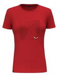 Salewa Koszulka funkcyjna w kolorze czerwonym rozmiar: 36. Czerwone t-shirty sportowe Salewa, bez wzorów, bez ramiączek, outdoorowe. Za 92.64 zł.