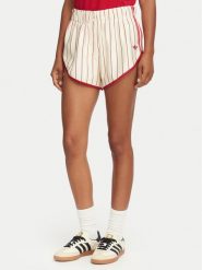 Adidas Szorty sportowe Pinstripe Firebird KR9553 Kremowy Loose Fit. Białe szorty sportowe adidas, bez wzorów, z syntetyku. Za 208.99 zł.