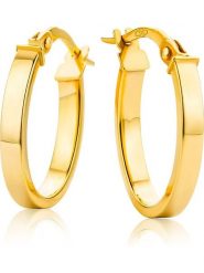 Revoni Złote kolczyki-kreole rozmiar: onesize. Żółte kolczyki Revoni, złote. Za 636.92 zł.