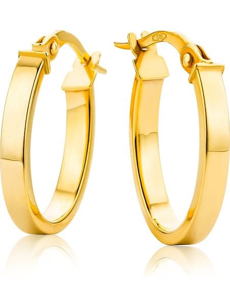 Revoni Złote kolczyki-kreole rozmiar: onesize. Żółte kolczyki Revoni, złote. Za 636.92 zł.