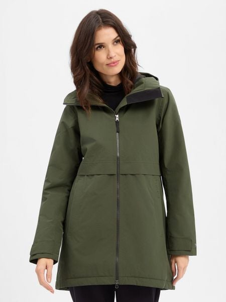 Didriksons Parka Kobiety zielony, 42. Zielone płaszcze Didriksons, bez wzorów, bez kaptura. Za 1,149.95 zł.