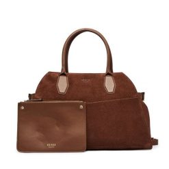 Torebka Guess. Brązowe torebki klasyczne Guess, z aplikacjami, klasyczne, bez dodatków. Za 1,259.00 zł.