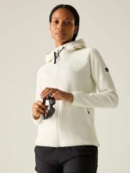 Regatta Kurtka polarowa "Nayna" w kolorze kremowym rozmiar: 44. Brązowe kurtki Regatta, bez wzorów, z polaru, bez kaptura. Za 132.05 zł.