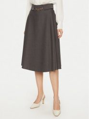 Rinascimento Spódnica midi CFC0121918003 Szary Regular Fit. Szare spódnice Rinascimento, l, bez wzorów, z syntetyku, midi. Za 239.99 zł.