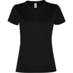 Damska Koszulka Sportowa Z Krótkim Rękawem Slam. Czarne t-shirty sportowe ROLY, m, bez wzorów, bez ramiączek, trekkingowe. Za 36.99 zł.