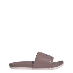 Klapki damskie adidas Adilette Comfort. Czerwone klapki adidas, bez wzorów, sportowe, bez obcasa, bez zapięcia. Za 189.00 zł.