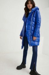 Answear Lab kurtka damska kolor niebieski przejściowa. Niebieskie kurtki Answear Lab, l, bez wzorów, z syntetyku, bez kaptura. W wyprzedaży za 313.99 zł.