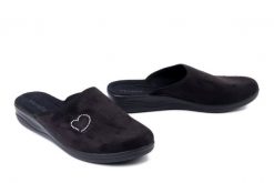 BEFADO 551D 015 czarny, kapcie damskie. Czarne kapcie Befado, bez wzorów. Za 59.99 zł.