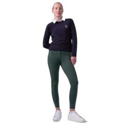 Damskie legginsy jeździeckie z pełną przyczepnością PS of Sweden Katja. Czarne legginsy PS OF SWEDEN, bez wzorów, z materiału. Za 399.50 zł.
