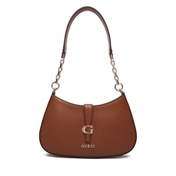 Torebka Guess. Brązowe torebki klasyczne Guess, z aplikacjami, klasyczne, bez dodatków. Za 334.99 zł.