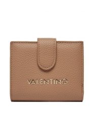 Valentino Portfel Brixton VPS7LX215 Beżowy. Brązowe portfele Valentino, bez wzorów, ze skóry. Za 159.99 zł.