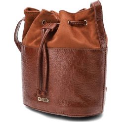 Brązowa Torebka Big Star Damski Worek. Brązowe torebki klasyczne Big Star Accessories, bez wzorów, retro, bez dodatków. Za 169.00 zł.