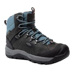 Buty trekkingowe damskie KEEN Revel IV Mid Polar. Szare bluzy z polaru Keen, bez wzorów, z polaru, trekkingowe. Za 546.37 zł.