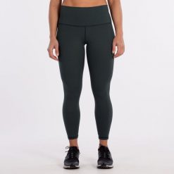 Legginsy Rox R-jedwabiście zielone. Czarne legginsy sportowe Roxy, bez wzorów, z podwyższonym stanem, do jazdy konnej. Za 229.99 zł.
