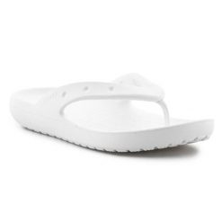 Japonki Crocs Classic Flip V2 209402-100 białe. Białe japonki bez wzorów, eleganckie. Za 223.31 zł.