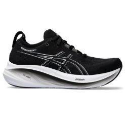 Buty do biegania damskie Asics Gel Nimbus 26. Czarne buty do biegania ASICS, bez wzorów, z materiału, bez zapięcia, do biegania. Za 1,042.00 zł.