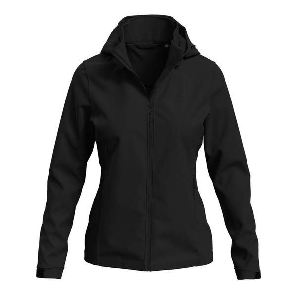 Kurtka Damska Lux Soft Shell. Czarne kurtki Stedman, bez wzorów, sportowe, bez kaptura. Za 345.99 zł.