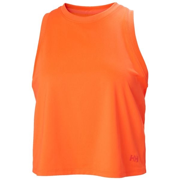 Damski crop top Helly Hansen Ocean Cropped. Brązowe topy Helly Hansen, bez wzorów, sportowe, bez kołnierzyka, bez ramiączek. Za 199.50 zł.