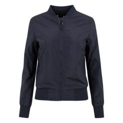Parka damska Urban Classic bomber light. Czarne płaszcze Urban Classics, l, bez wzorów, z poliesteru, klasyczne, bez kaptura. Za 169.95 zł.
