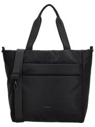 Beagles Shopper bag w kolorze czarnym - 43 x 33 x 15 cm rozmiar: onesize. Czarne shopper bag Beagles, bez wzorów, z materiału, przez ramię, bez dodatków. Za 143.56 zł.