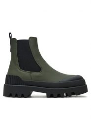 ONLY Shoes Sztyblety 15304863 Zielony. Zielone botki ONLY SHOES, bez wzorów, ze skóry, bez obcasa, na płaskiej podeszwie, bez zapięcia. Za 299.99 zł.