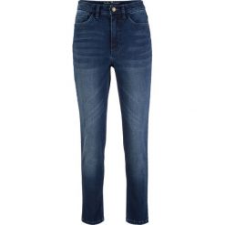 Dżinsy 7/8 shape bonprix niebieski. Jeansy marki bonprix. Za 129.99 zł.