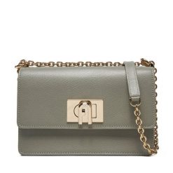 Torebka Furla. Zielone kopertówki Furla, bez wzorów, wizytowe, bez dodatków. Za 1,219.00 zł.